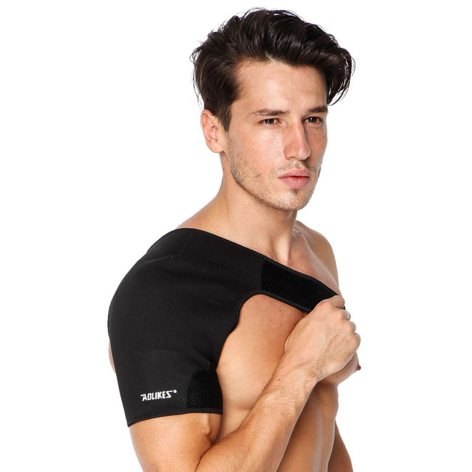 Elastic Shoulder Support Brace with Adjustable Compression by HitMyNeed