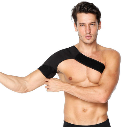 Elastic Shoulder Support Brace with Adjustable Compression by HitMyNeed