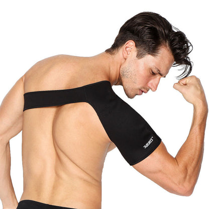 Elastic Shoulder Support Brace with Adjustable Compression by HitMyNeed