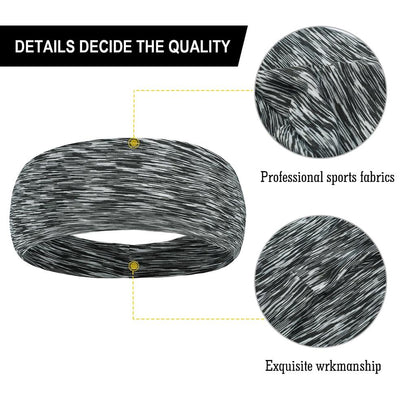 Elastic Sports Headband Sweat-Wicking Unisex by HitMyNeed