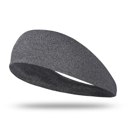 Elastic Sports Headband Sweat-Wicking Unisex dark-gray by HitMyNeed