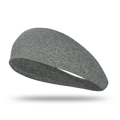 Elastic Sports Headband Sweat-Wicking Unisex light-gray by HitMyNeed