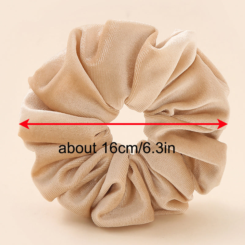 Elastic Velvet Oversized Hair Scrunchie by HitMyNeed