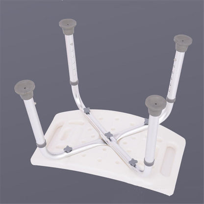 Elderly Bath Chair Without Backrest, Non-Slip, 100kg Load by HitMyNeed