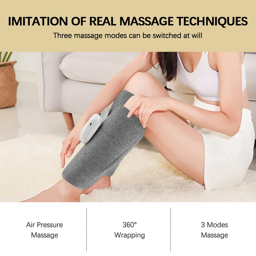 Electric 360° Air Pressure Wireless Calf Massager by HitMyNeed