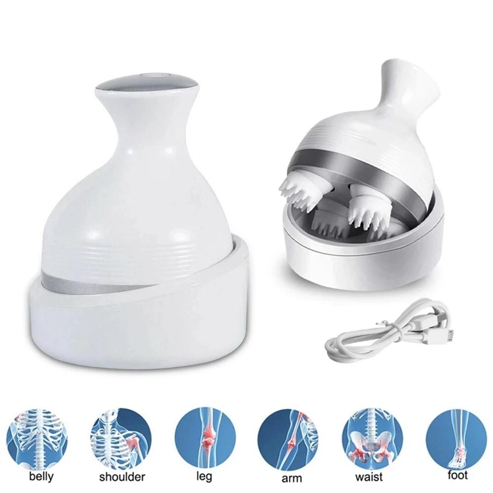 Electric 3D Wireless Head & Scalp Massager by HitMyNeed