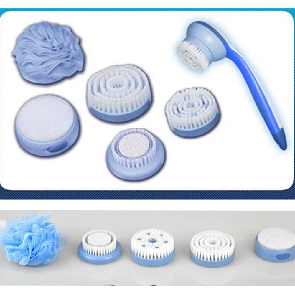 Electric 5-in-1 Cleansing Shower Brush by HitMyNeed