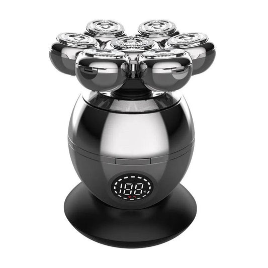 Electric 7D Rotary Shaver with Charging Base by HitMyNeed