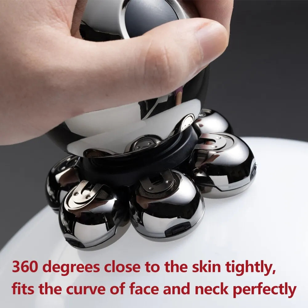Electric 7D Rotary Shaver with Charging Base by HitMyNeed