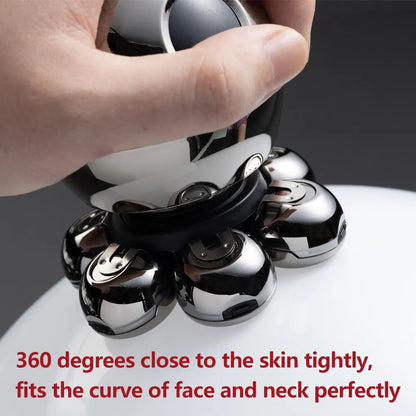 Electric 7D Rotary Shaver with Charging Base by HitMyNeed