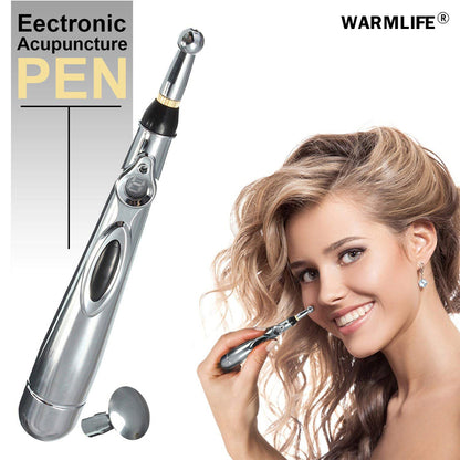 Electric Acupuncture Massage Pen with LCD Display by HitMyNeed