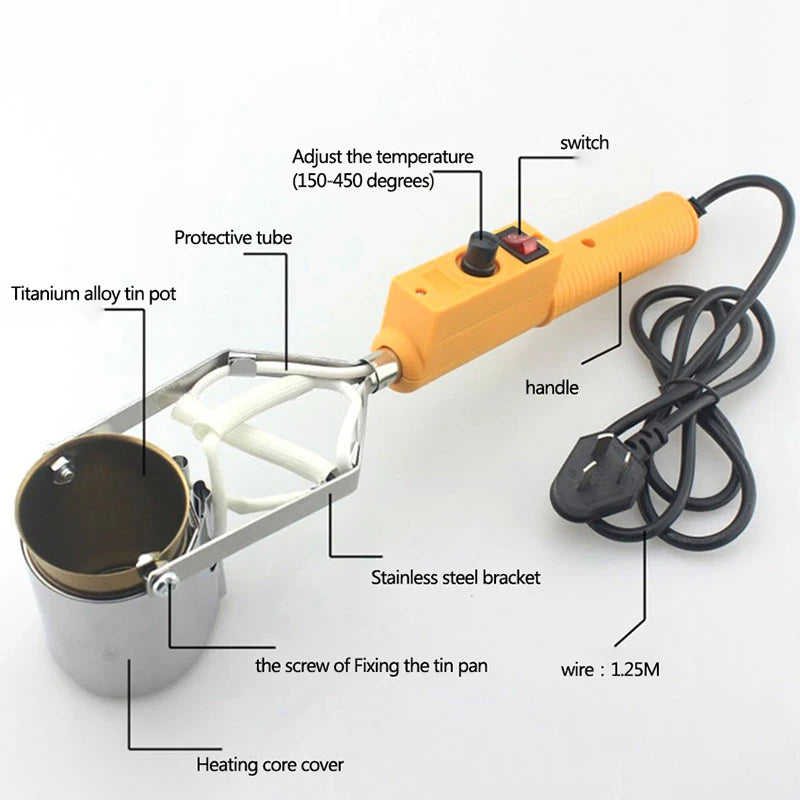 Electric Adjustable Metal Melting Furnace 160W / 280W by HitMyNeed