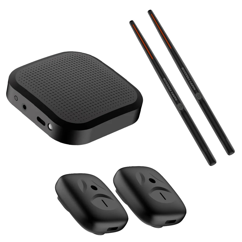 Electric Air Drumsticks Virtual Pocket Drum Set black by HitMyNeed