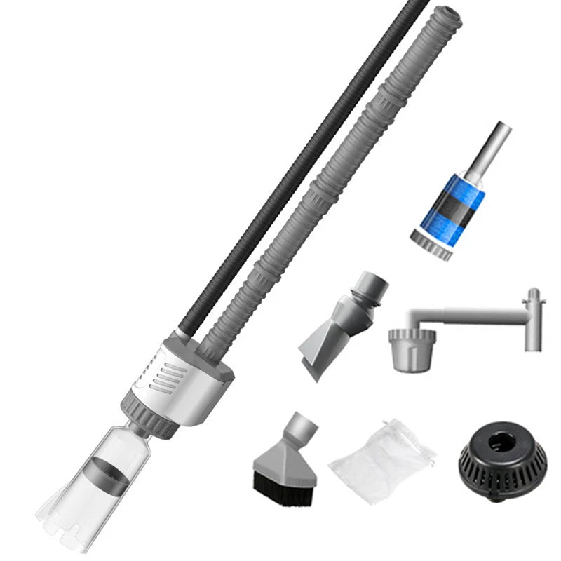 Electric Aquarium Water Change & Gravel Cleaning Pump by HitMyNeed