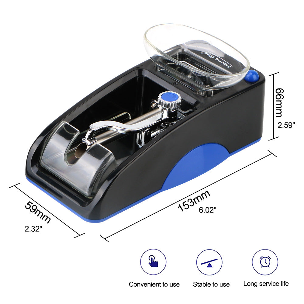 Electric Automatic Cigarette Rolling Machine blue-eu-plug by HitMyNeed