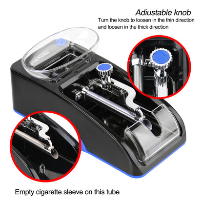 Electric Automatic Cigarette Rolling Machine red-eu-plug by HitMyNeed