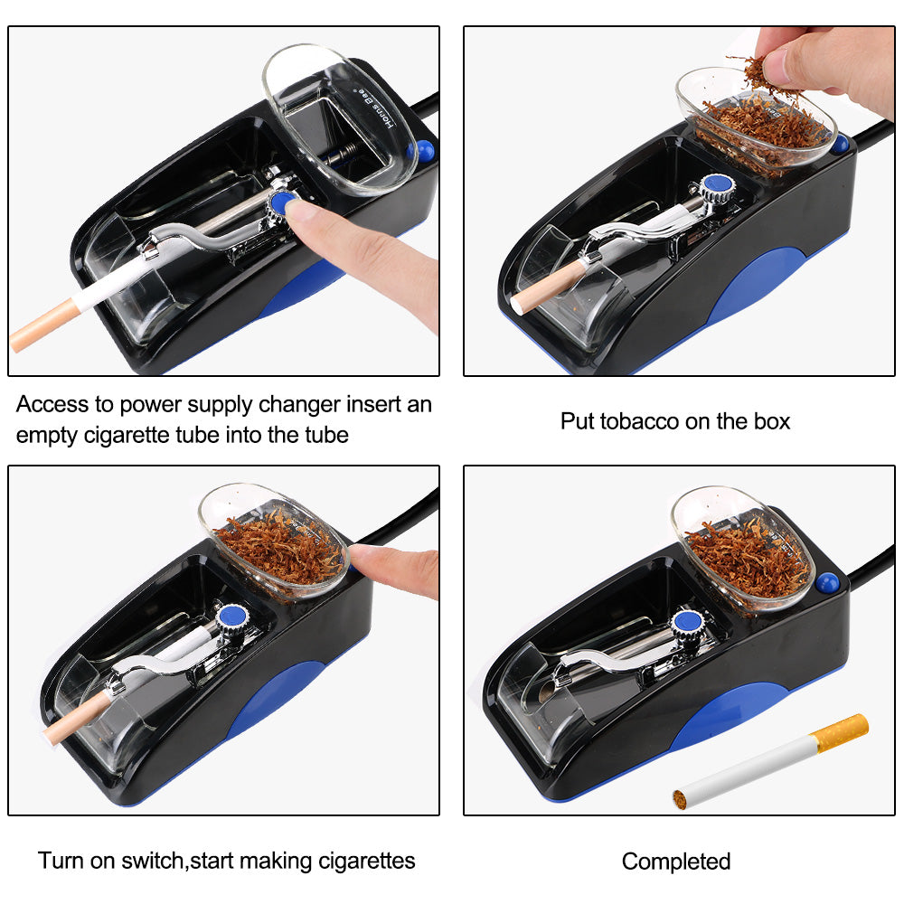 Electric Automatic Cigarette Rolling Machine red-us-plug by HitMyNeed