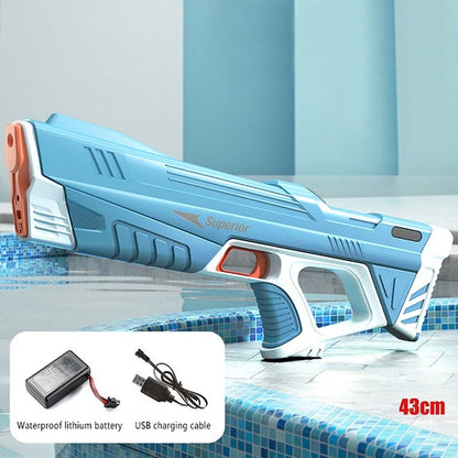 Electric Automatic High-Pressure Water Gun Toy blue-200006151 by HitMyNeed