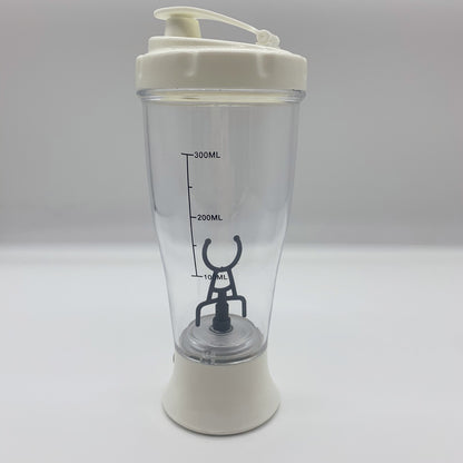 Electric Automatic Shaker Bottle 350ml white by HitMyNeed