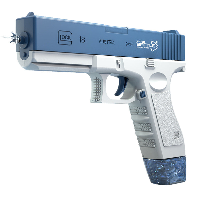 Electric Automatic Water Pistol with 2 Magazines by HitMyNeed