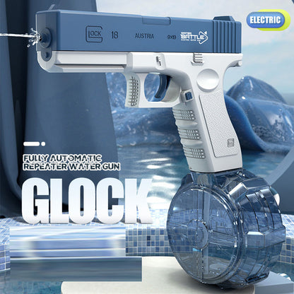 Electric Automatic Water Pistol with 2 Magazines by HitMyNeed