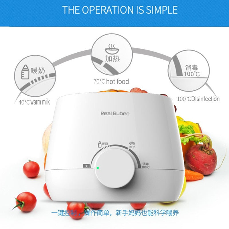 Electric Baby Bottle Sterilizer and Milk Warmer by HitMyNeed