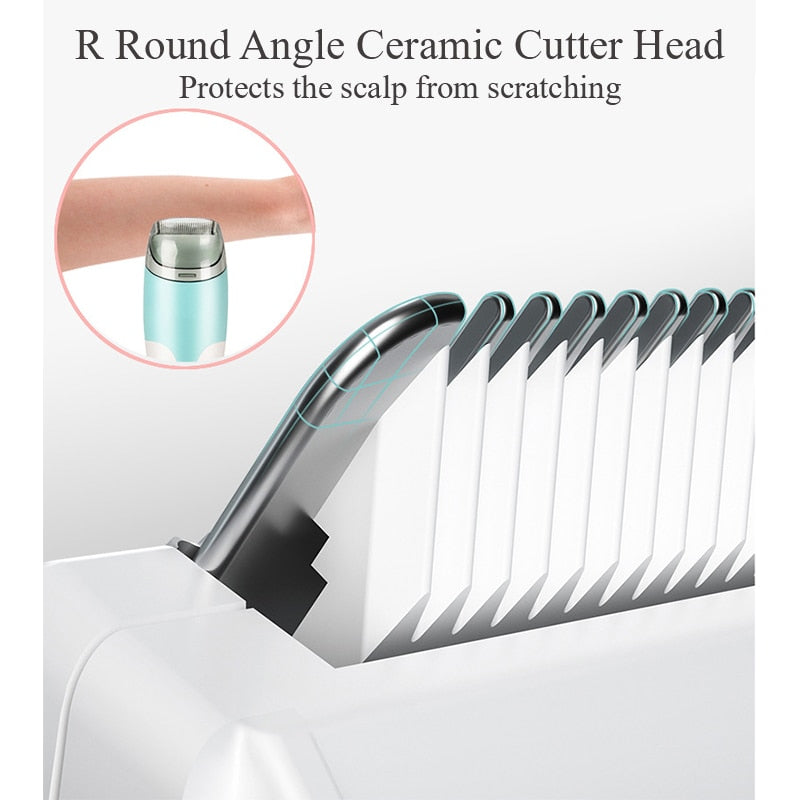 Electric Baby Hair Clipper with Vacuum Suction by HitMyNeed