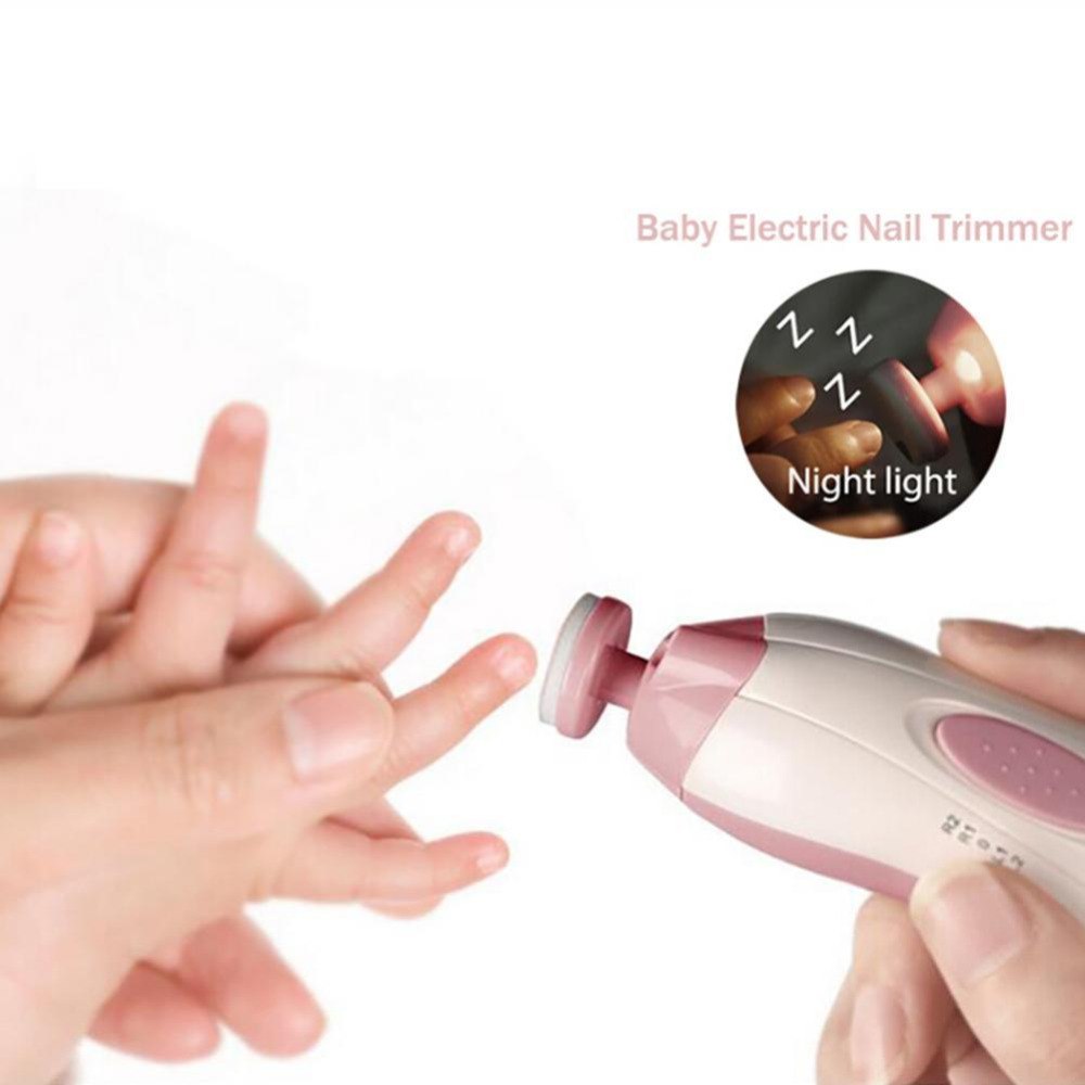 Electric Baby Nail File & Cuticle Trimmer Set by HitMyNeed