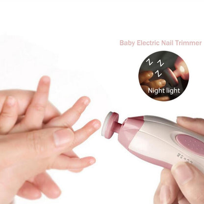 Electric Baby Nail File & Cuticle Trimmer Set by HitMyNeed