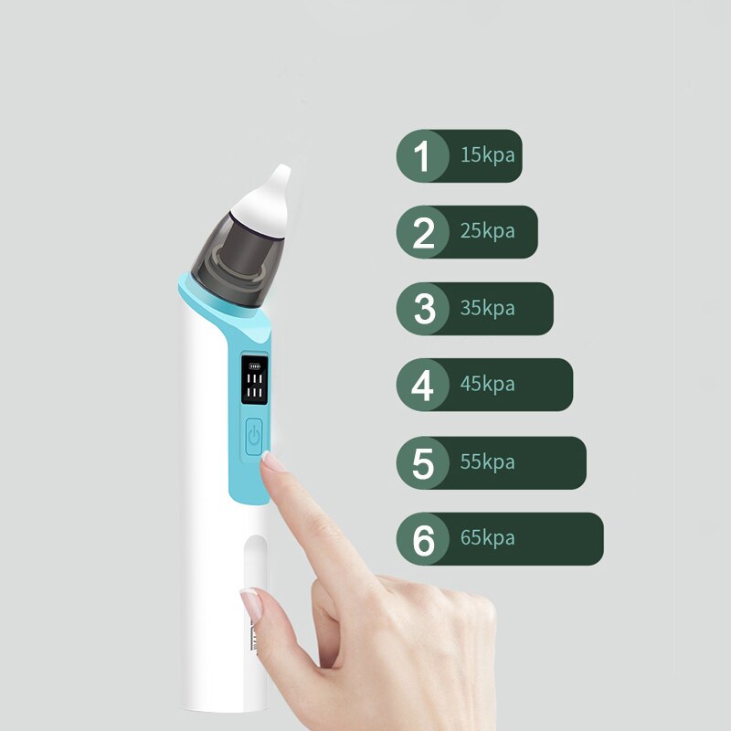 Electric Baby Nasal Aspirator with Silent Suction by HitMyNeed