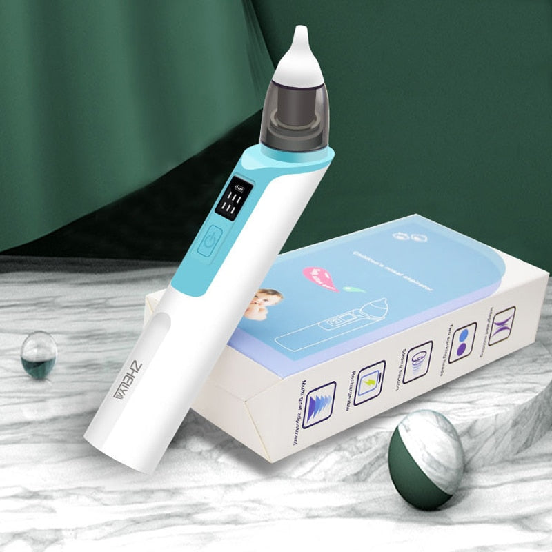 Electric Baby Nasal Aspirator with Silent Suction by HitMyNeed