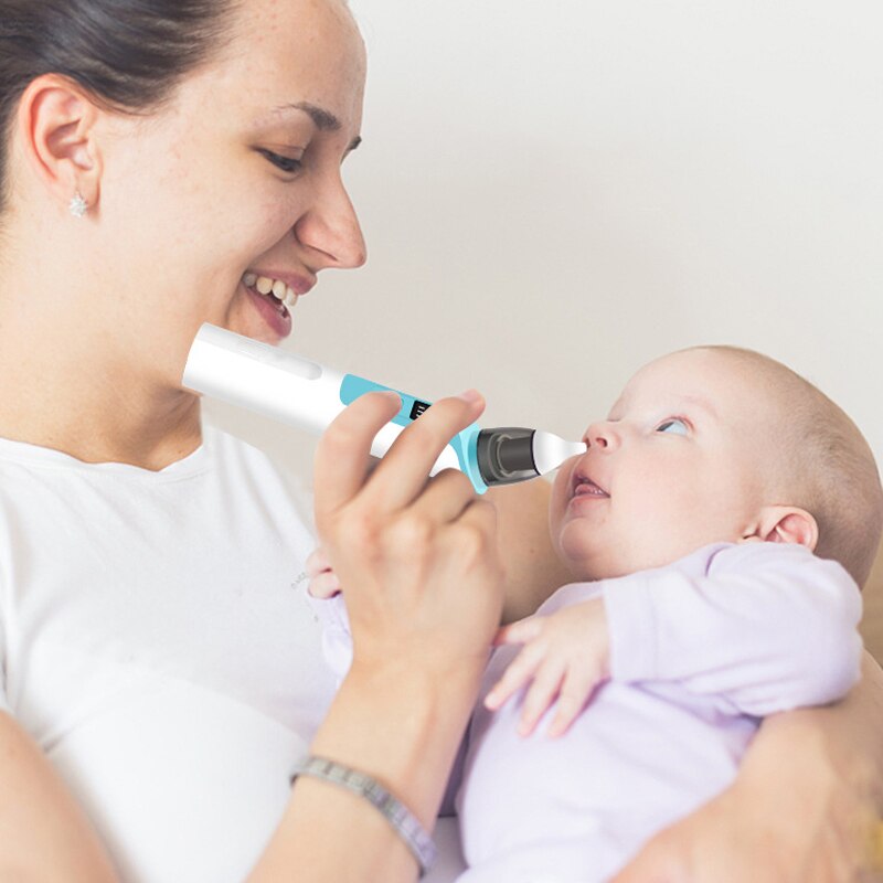 Electric Baby Nasal Aspirator with Silent Suction by HitMyNeed