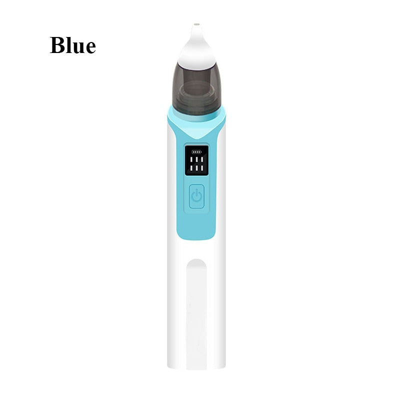 Electric Baby Nasal Aspirator with Silent Suction blue by HitMyNeed