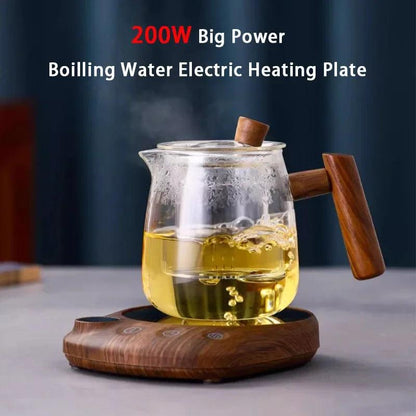 Electric Beverage Heating Plate with Timer, 5 Temps by HitMyNeed