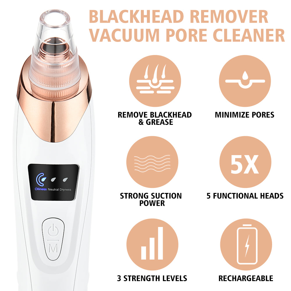 Electric Blackhead Remover Vacuum Pore Cleaner by HitMyNeed