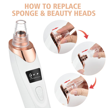 Electric Blackhead Remover Vacuum Pore Cleaner by HitMyNeed