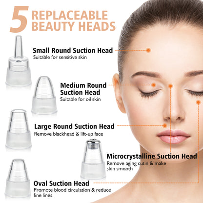 Electric Blackhead Remover Vacuum Pore Cleaner by HitMyNeed