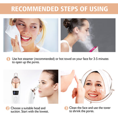 Electric Blackhead Remover Vacuum Pore Cleaner by HitMyNeed