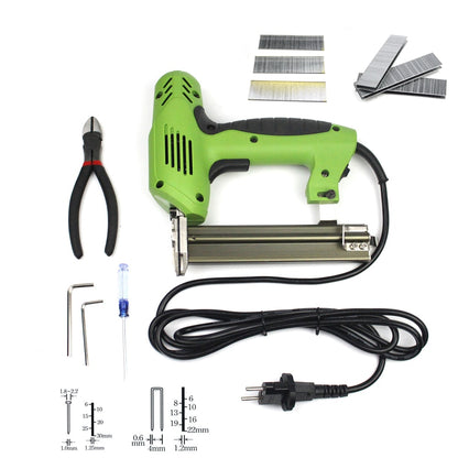 Electric Brad Nailer and Staple Gun 2-in-1, 220-240V by HitMyNeed