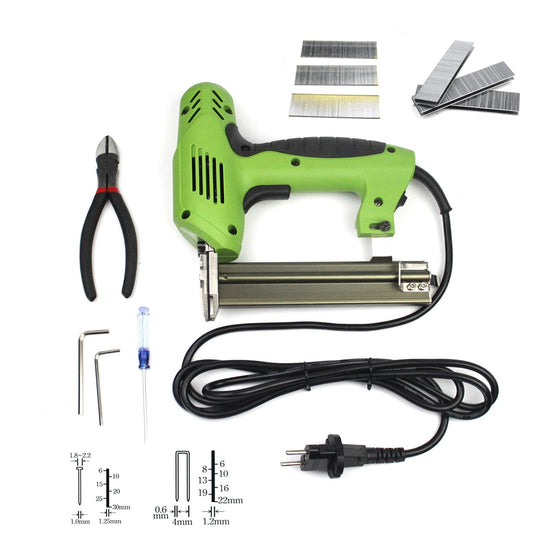 Electric Brad Nailer and Staple Gun 2-in-1, 220-240V by HitMyNeed