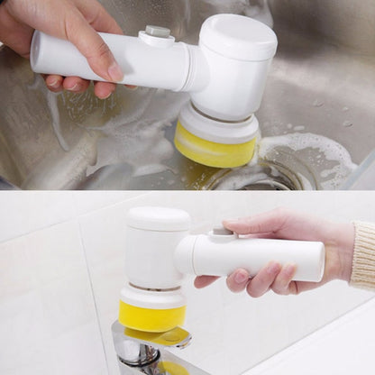 Electric Brush Cleaner Spinner with 3 Brush Heads by HitMyNeed