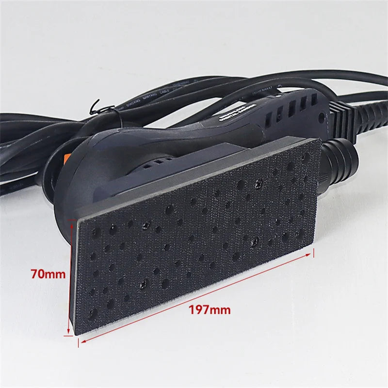 Electric Brushless Mini Orbital Sander 70x197mm 350W by HitMyNeed