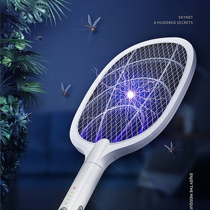 Electric Bug Zapper Racket with UV Lamp Base by HitMyNeed
