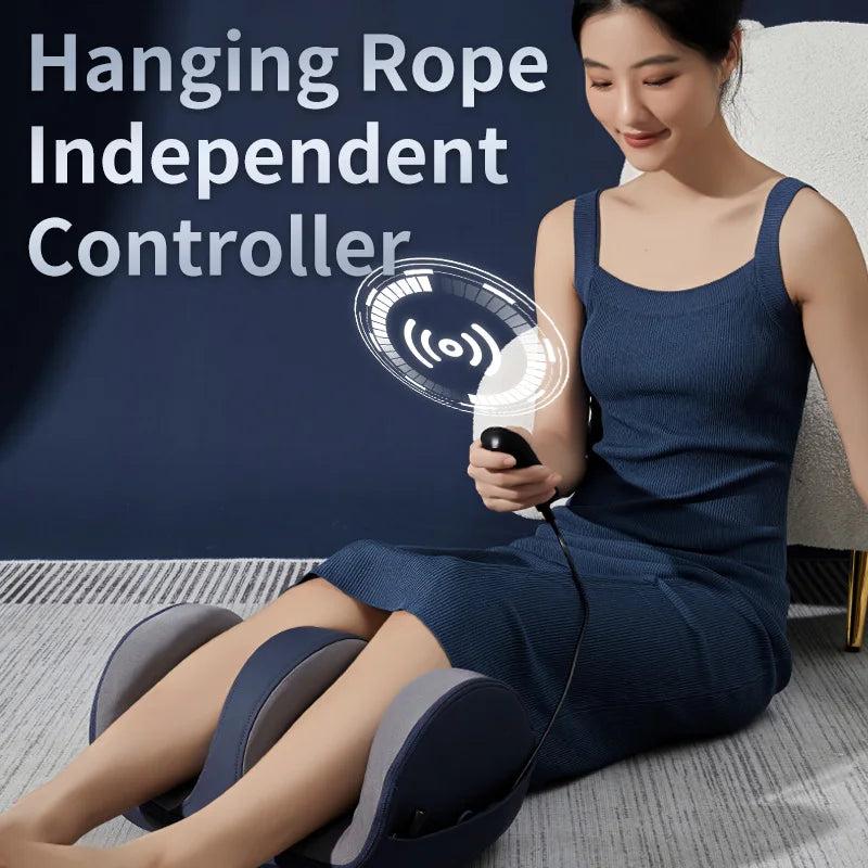 Electric Calf and Foot Massager with Heat & Remote by HitMyNeed