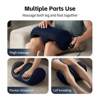 Electric Calf and Foot Massager with Heat & Remote by HitMyNeed