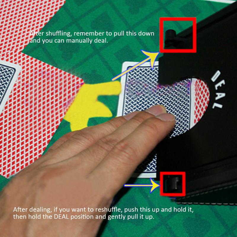 Electric Card Shuffling Machine, Dual Power by HitMyNeed