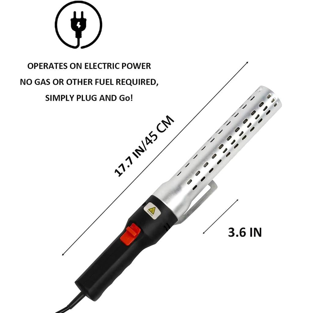 Electric Charcoal Firelighter Air Blower for BBQ Grills by HitMyNeed