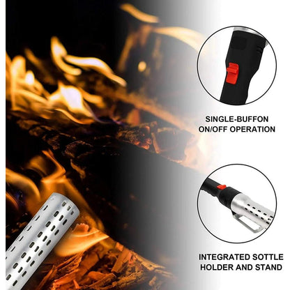 Electric Charcoal Firelighter Air Blower for BBQ Grills by HitMyNeed