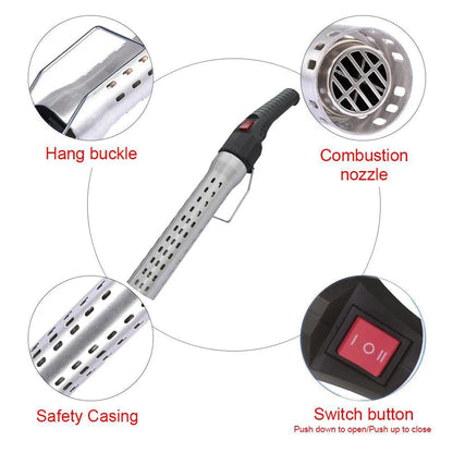 Electric Charcoal Firelighter Air Blower for BBQ Grills by HitMyNeed