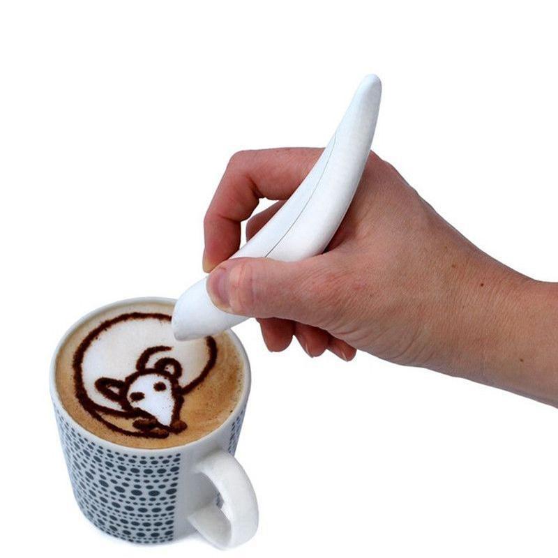Electric Coffee Art Pen for Spice and Cocoa Designs by HitMyNeed